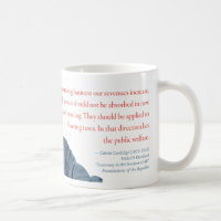 Calvin Coolidge Mug #24 "Taxes"