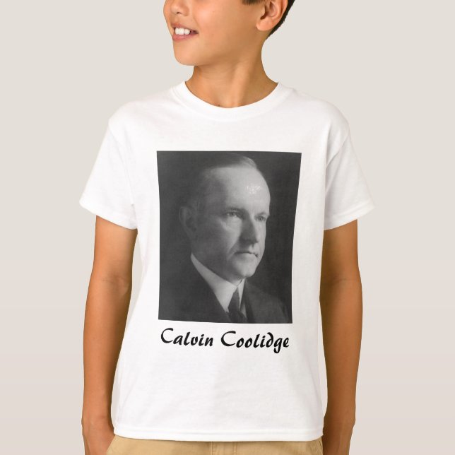 Calvin Coolidge T-Shirt (Front)