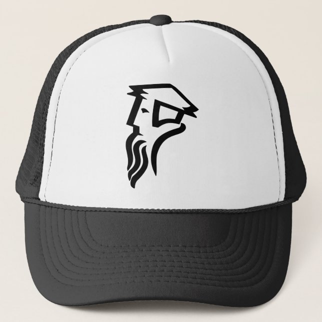 Calvin logo trucker hat (Front)