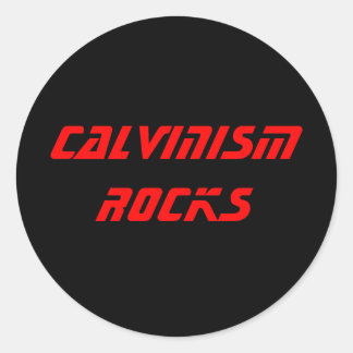 CALVINISM ROCKS STICKER