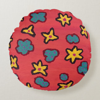Calypso round pillow