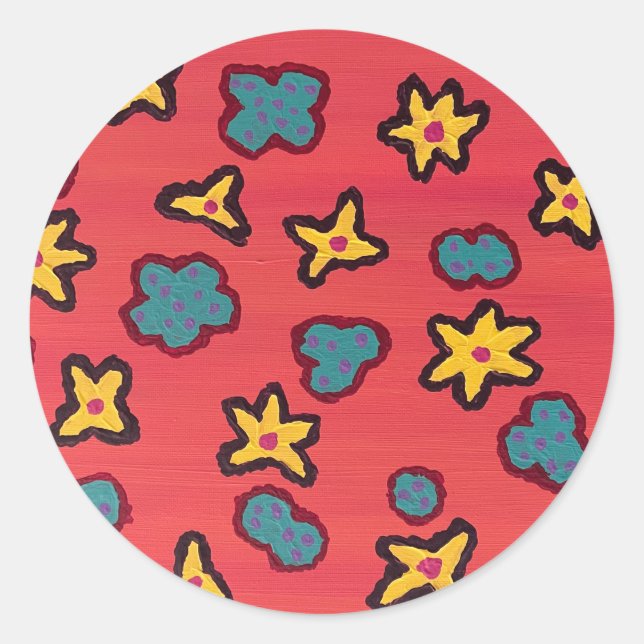 Calypso round sticker (Front)