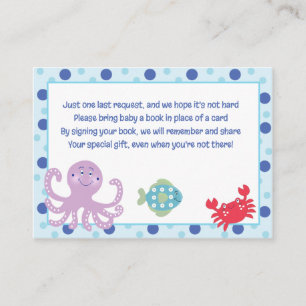 Calypso Under the Sea Enclosure Book Request Cards