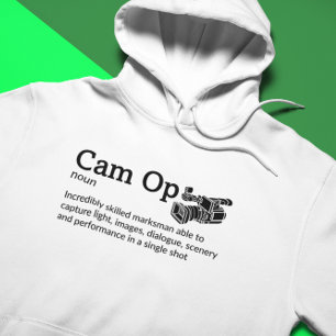 Cam Op Definition Lighy Mode - Camera Team Hoodie