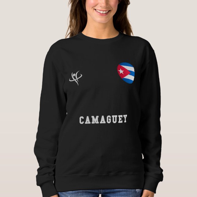 CAMAGUEY Cuba Vintage Sports Sweatshirt (Front)