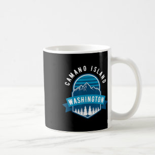 Camano Island Wa Forest Mountains Hiking Climbing Coffee Mug