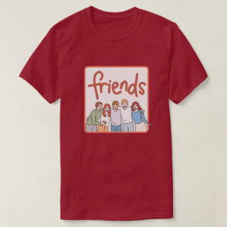 Camaraderie Essence – Stylish Symbol of Friendship T-Shirt