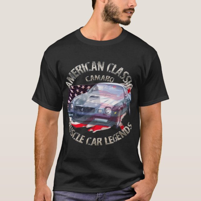 Camaro USA Muscle Car Chevy  1979 T-Shirt (Front)