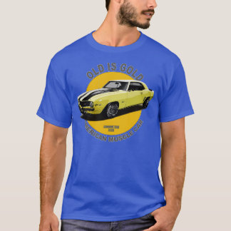 Camaro Z28 American Muscle 60s 70s Old is Gold 1 T-Shirt