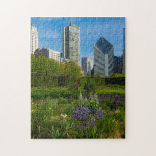 Camassia In The City Jigsaw Puzzle