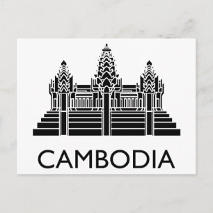 Cambodia Angkor Wat Postcard