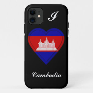 Cambodia Cambodian flag iPhone 11 Case