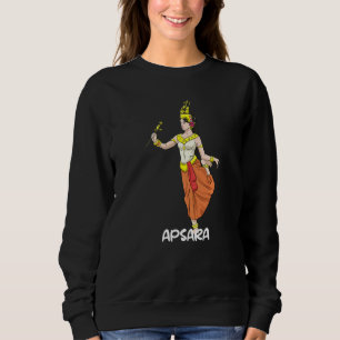 Cambodia Cambodian Khmer Traditional Dance Apsara Sweatshirt