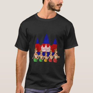 Cambodia Cambodian Khmer Traditional Dance Apsara T-Shirt
