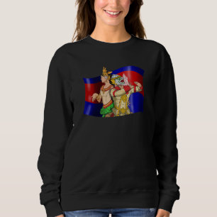 Cambodia Cambodian Khmer Traditional Dance Reamker Sweatshirt