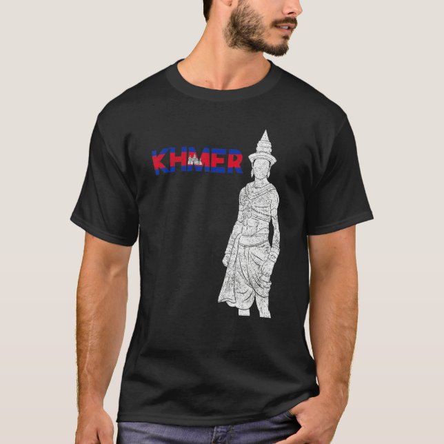 Cambodia Cambodian Khmer Traditional Dance Reamker T-Shirt (Front)