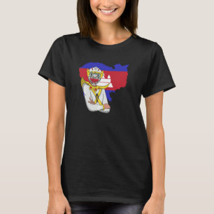 Cambodia Cambodian Khmer Traditional Dance Reamker T-Shirt