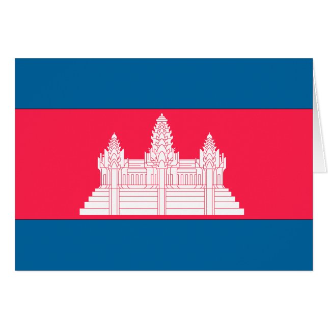 Cambodia Flag (Front Horizontal)