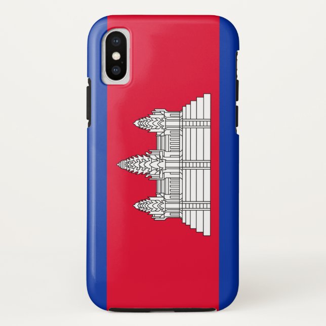 Cambodia Flag Case-Mate iPhone Case (Back)