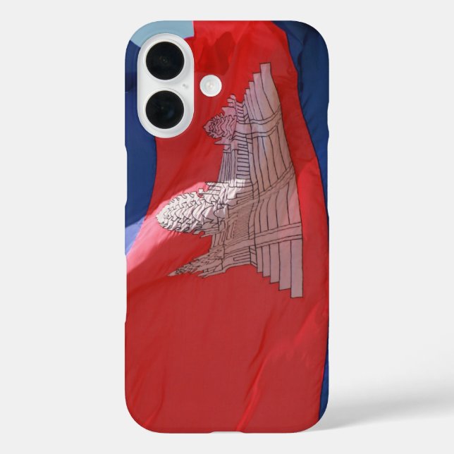 cambodia flag Case-Mate iPhone case (Back)