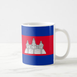 Cambodia Flag Ceramic Mug