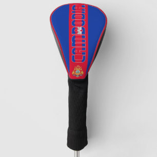 Cambodia Flag Gorgeous Patriotic Golf Head Cover