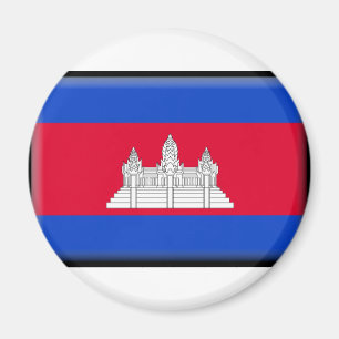 Cambodia Flag Magnet