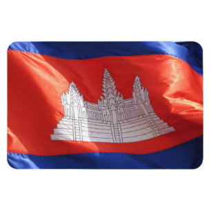 cambodia flag magnet