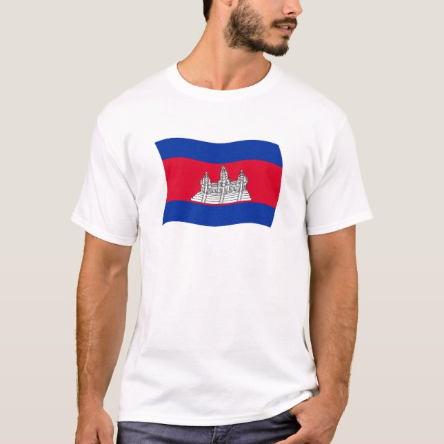 Cambodia Flag Shirt (Front)