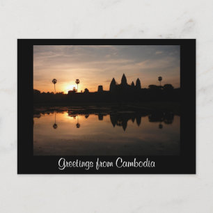 cambodia greetings postcard