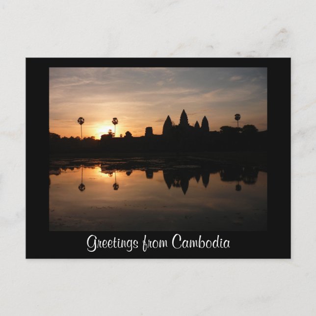cambodia greetings postcard (Front)