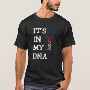 Cambodia It's In My DNA Tree Cambodian Roots Flag  T-Shirt