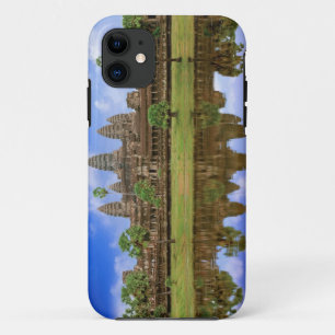 Cambodia, Kampuchea, Angkor Wat temple. iPhone 11 Case