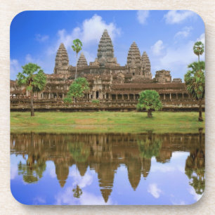 Cambodia, Kampuchea, Angkor Wat temple. Coaster