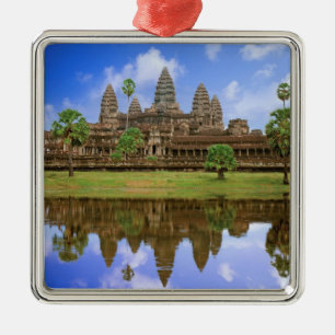 Cambodia, Kampuchea, Angkor Wat temple. Metal Tree Decoration