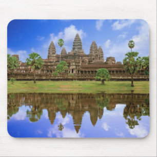 Cambodia, Kampuchea, Angkor Wat temple. Mouse Pad