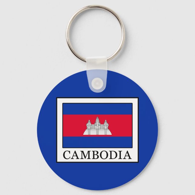 Cambodia Key Ring (Front)
