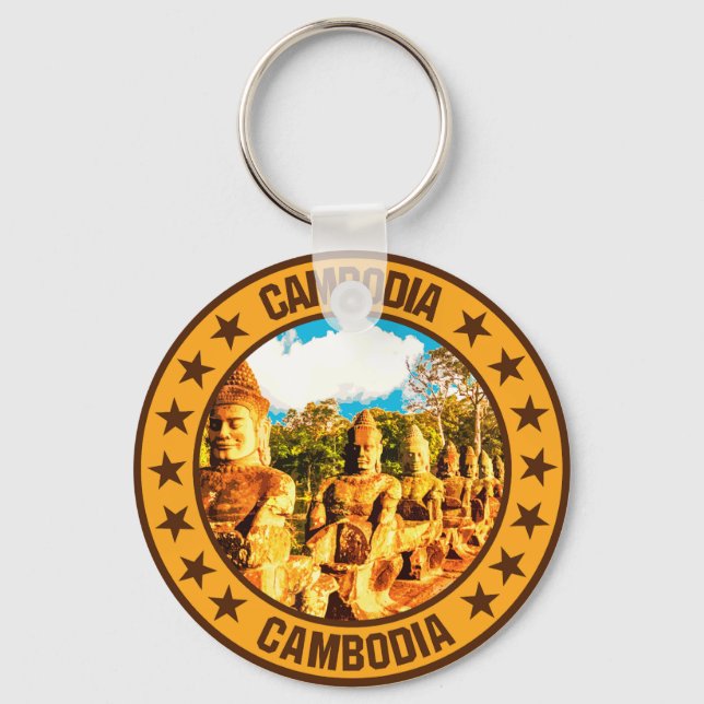 Cambodia                                           key ring (Front)