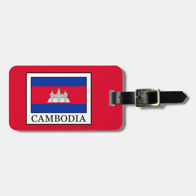 Cambodia Luggage Tag (Front Horizontal)