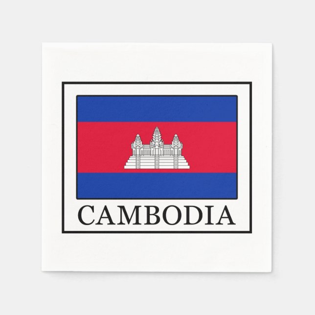 Cambodia Napkin (Front)