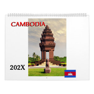 Cambodia photos Colourful Calendar