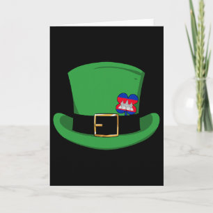 Cambodia Proud Cambodian Flag St. Patricks Day Lep Card