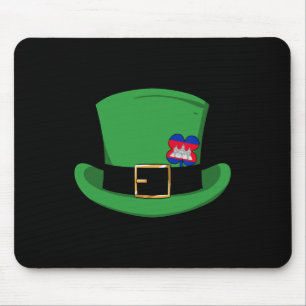Cambodia Proud Cambodian Flag St. Patricks Day Lep Mouse Pad