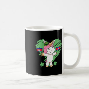 Cambodia Proud Cambodian Flag St. Patricks Day Uni Coffee Mug