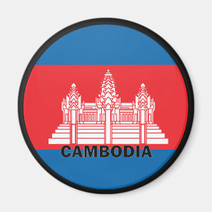 Cambodia Roundel quality Flag Magnet