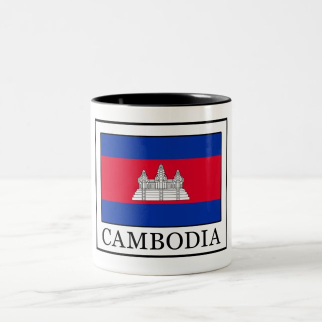 Cambodia Two-Tone Coffee Mug (Center)