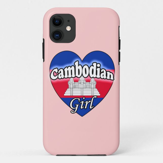Cambodian Girl Case-Mate iPhone Case (Back)