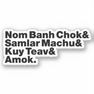 Cambodian / Khmer Street Food