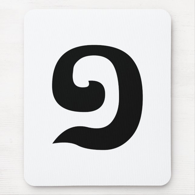 Cambodian Number 1 / One / ១ (Muəj) Khmer Language Mouse Pad (Front)