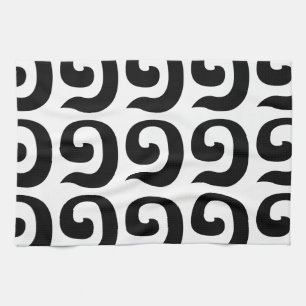 Cambodian Number 1 / One / ១ (Muəj) Khmer Language Tea Towel